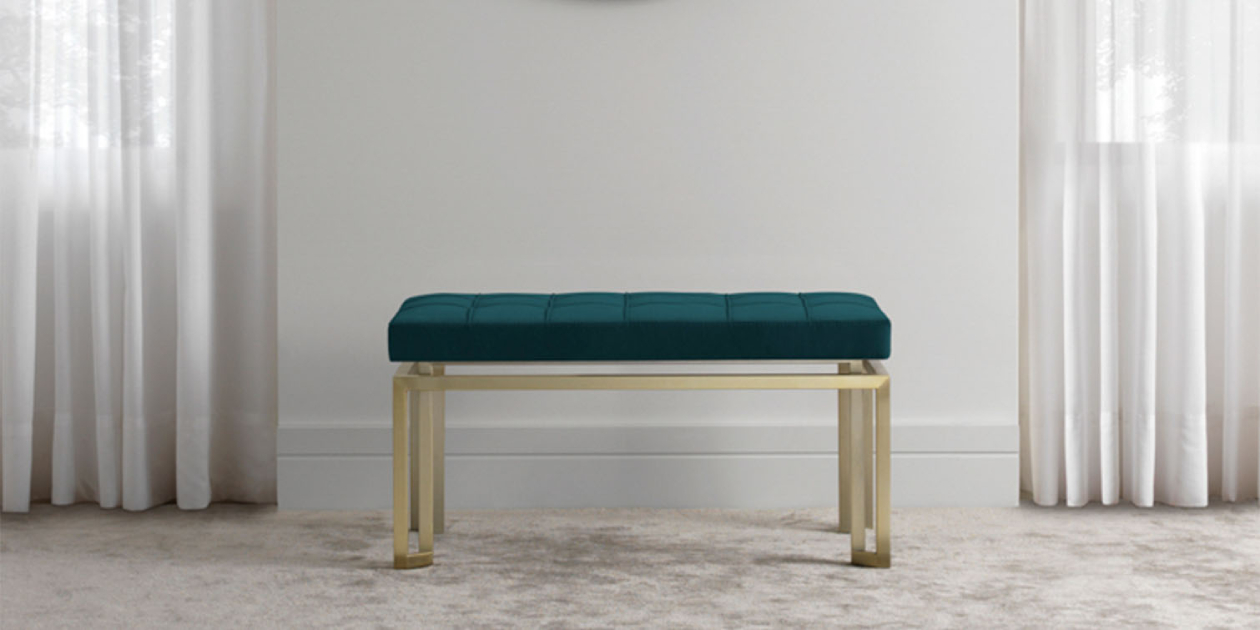 Gold details bench for luxury interiors look.jpg